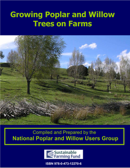 Growing Poplar and Willow Trees on Farms