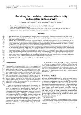 Revisiting the Correlation Between Stellar Activity and Planetary Surface Gravity P