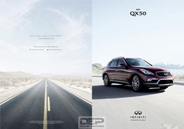 2017 Infiniti QX50 Brochure