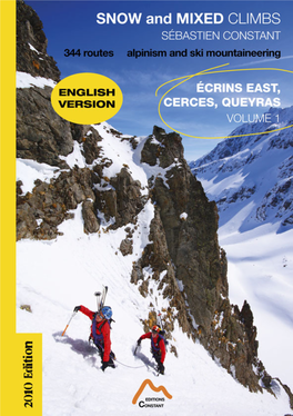 PDF Preview of Snow and Mixed Climbs Ecrins East