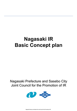 Nagasaki IR Basic Concept Plan