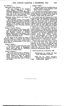 The London Gazette, 3 December, 1926. 7921