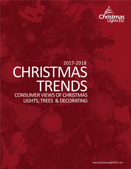 Consumer Views of Christmas Lights, Trees & Decorating