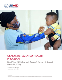Usaid's Integrated Health Program