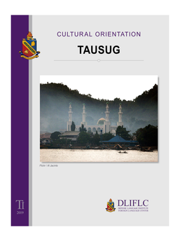 Cultural Orientation | Tausug