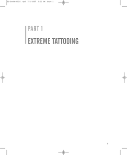 Part 1 Extreme Tattooing