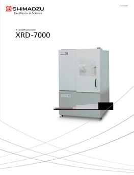 Xrd-7000 C141-E006f