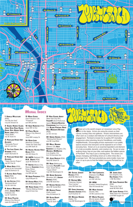 Street Arts Map Posters
