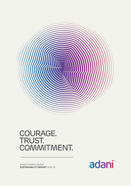 Courage. Trust. Commitment