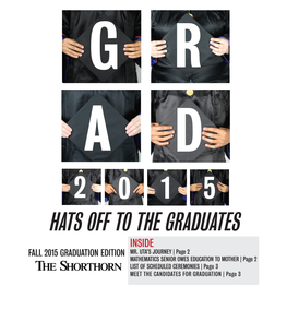 Inside Fall 2015 Graduation Edition Mr