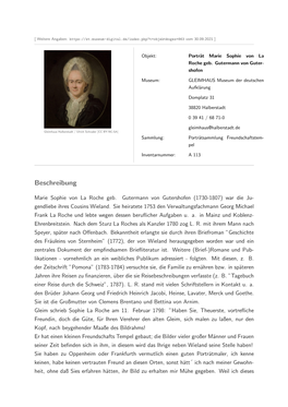 Objektinformationen Zum Ausdrucken (PDF)