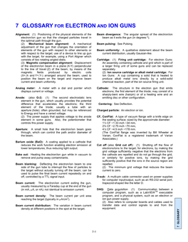 General for Electron and Ion Guns