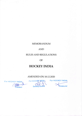 Hockey India