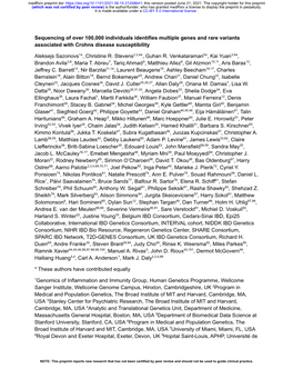 Sequencing of Over 100,000 Individuals Identifies Multiple Genes and Rare Variants Associated with Crohns Disease Susceptibility