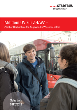 Mit Dem ÖV Zur ZHAW – Zürcher Hochschule Für Angewandte Wissenschaften