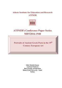 ATINER's Conference Paper Series MDT2016-1940