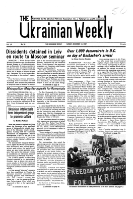 The Ukrainian Weekly 1987