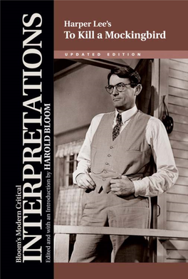 To Kill a Mockingbird a Tale of Two Cities Ulysses Bloom’S Modern Critical Interpretations