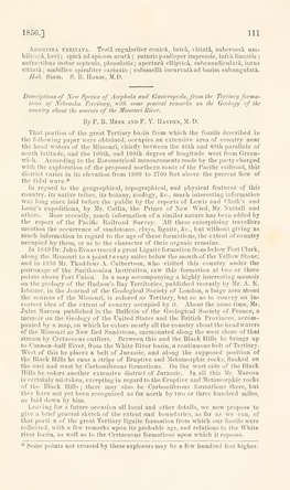 Proceedings of the Academy of Natural Sciences of Philadelphia