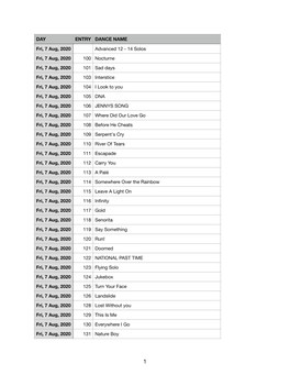 Ultimate-Solo-Schedule