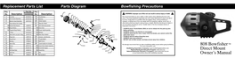 808 Bowfisher™ Direct Mount Owner's Manual