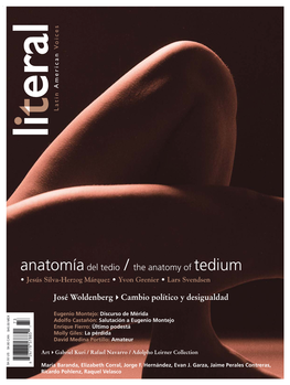 Anatomíadel Tedio / the Anatomy of Tedium