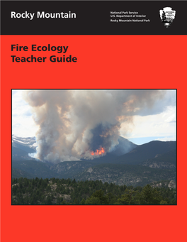 Fire Ecology Teacher Guide