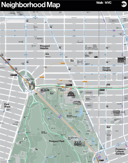 Eastern Pkwy Brooklyn Museum Willink Hill Map © City of New York