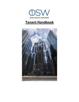 Tenant Handbook