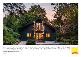 Stunning Design-Led Home Completed in May 2020