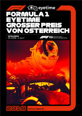 Eyetime Grosser Preis Von Österreich Spielberg 29 June - 1 July