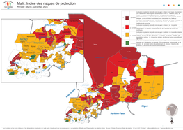 Mali : Indice Des Risques De Protection Période : Du 01 a U 31 M a Il 2021