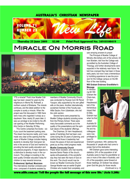 Miracle on Morris Road Saw Amazing Answers to Prayer