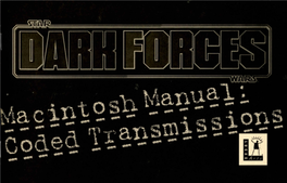 Lucasartsarchives1-Darkforces-Manual.Pdf