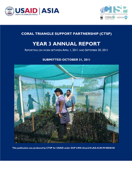 Year 3 Annual Report Reporting on Work Between April 1, 2011 and September 30, 2011