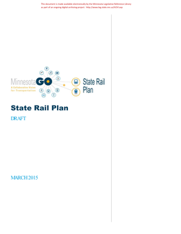State Rail Plan