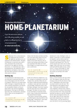 Home Planetarium