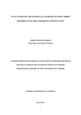 Evaluation of 2-Butanone As a Substitute for Carbon Dioxide In