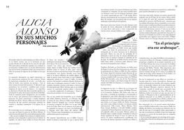 Alicia Alonso En Sus Muchos Personajes. Anne