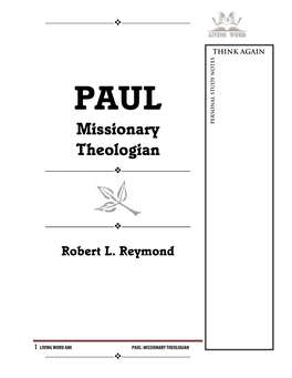 Missionary Theologian