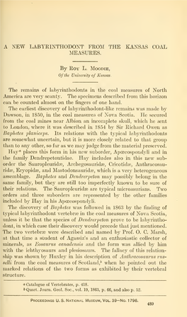 Proceedings of the United States National Museum