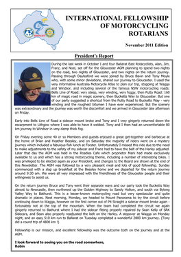 IFMR November 2011 Newsletter