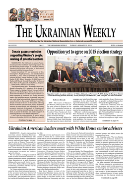 The Ukrainian Weekly 2014, No.2