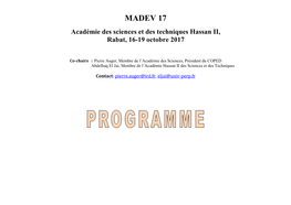Programme De MADEV