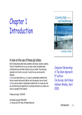 Chapter 1 Introduction