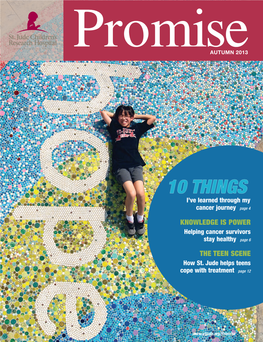 Promise Cover Story 4 10 Things I’Ve Learned in 10 Years Cancer Survivor Emily Land Shares Concepts She Has Embraced During Her Journey from Diagnosis to Cure