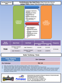 Cyberjaya-Nadi-Putra-2016-Schedule