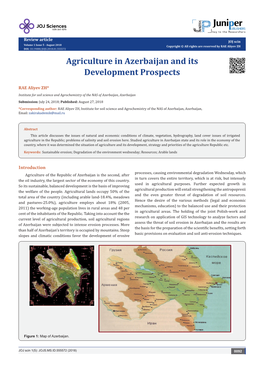 Agriculture in Azerbaijan and Its Development Prospects