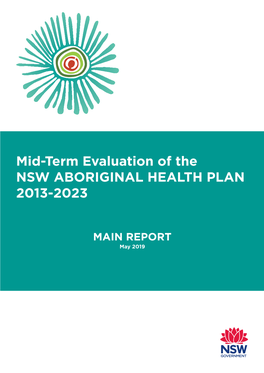 Mid-Term Evaluation of the NSW ABORIGINAL HEALTH PLAN 2013-2023