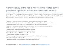 Genomic Study of the Ket: a Paleo-Eskimo-Related Ethnic Group with Significant Ancient North Eurasian Ancestry